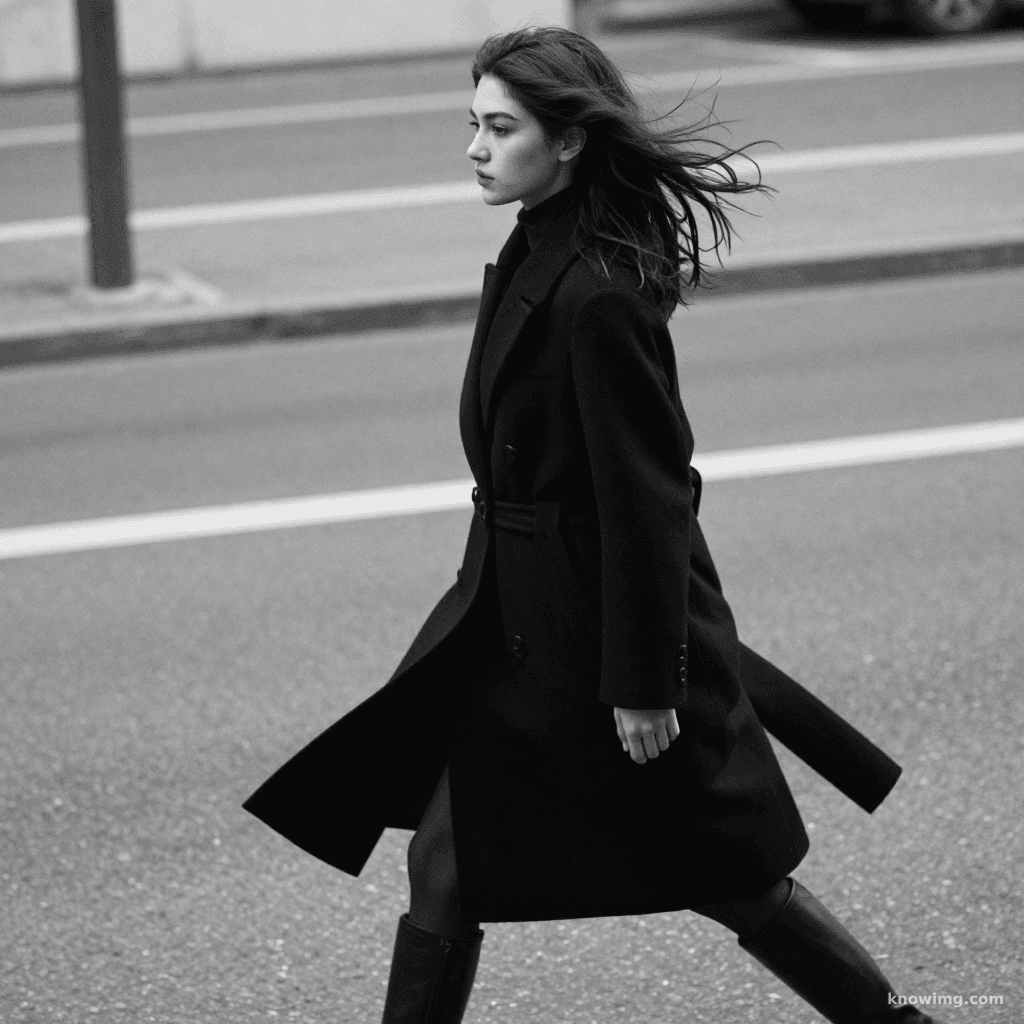 black and white photograph of ...